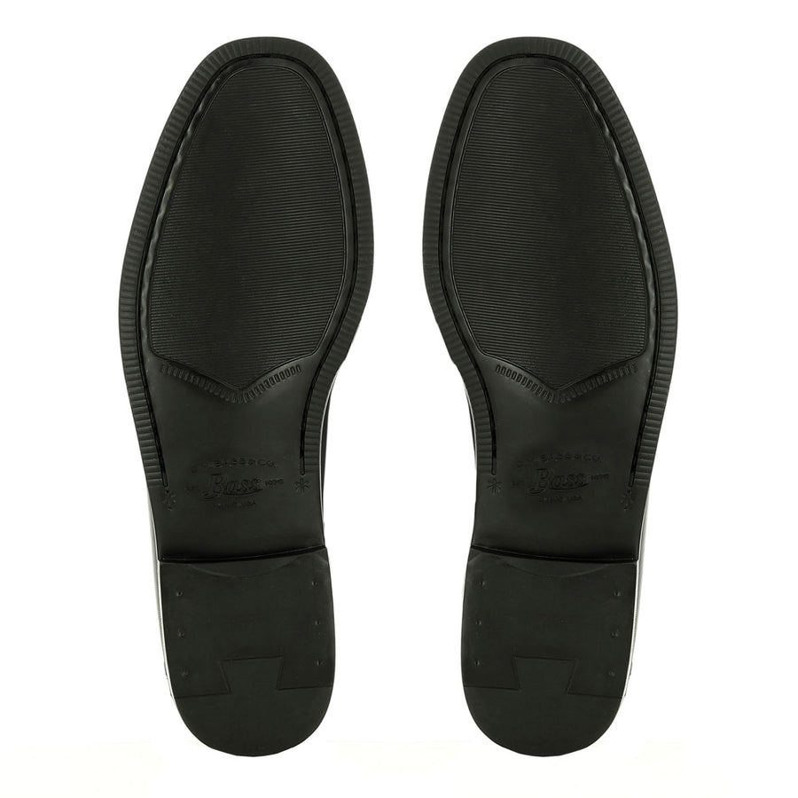 Larson Penny Loafer Black Goma GH Bass & Co