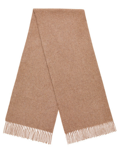Estola 100% Lambswool 70x190 Camel