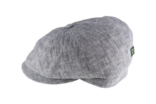 Gorro de lino Shelby Gray