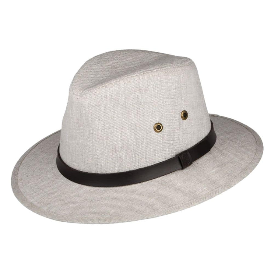 Sombrero de Lino Safari Natural