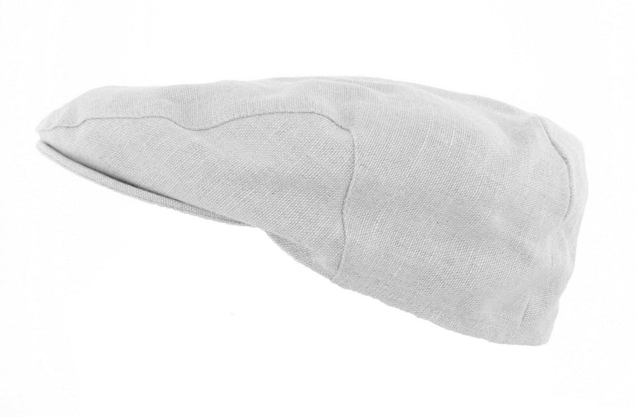 Gorro de Lino Blanco