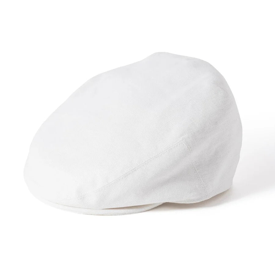 Gorro de Lino Blanco