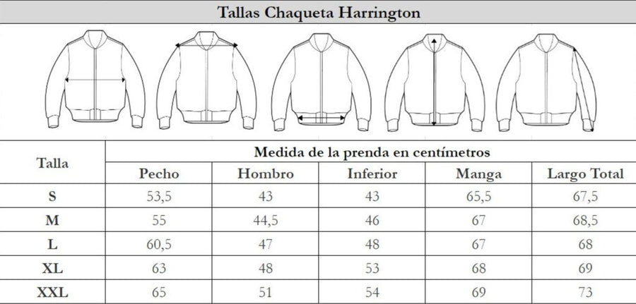 Chaqueta Harrington Wine Merc of London