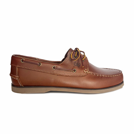 Mocasin Boat Brown / Rubber
