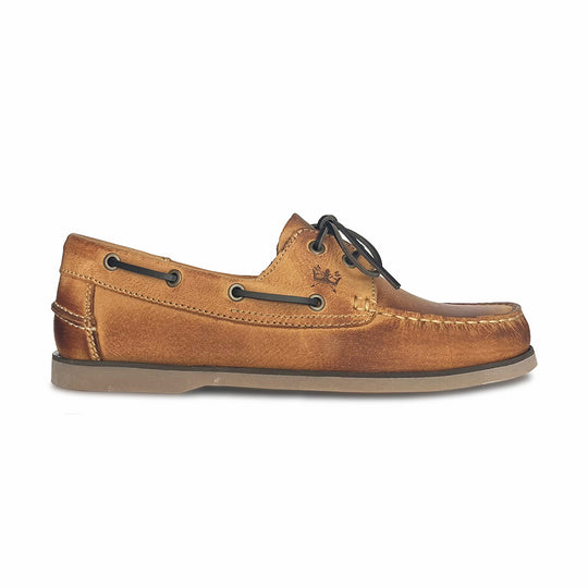 Mocasin Boat Tan / Rubber