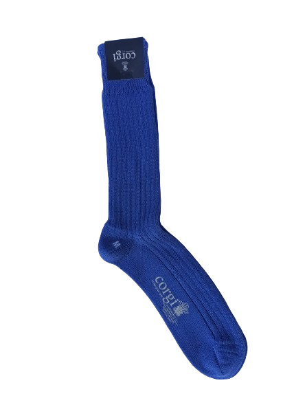 Calcetín Corgi Grueso de Algodón Royal Navy, M