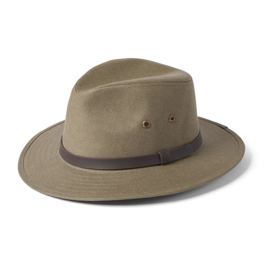 Sombrero de Lino Safari Brown Failsworth