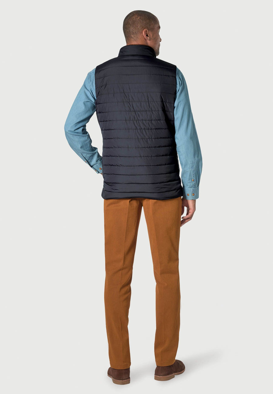 Chaqueta Tampa Quilted Puffer, Navy