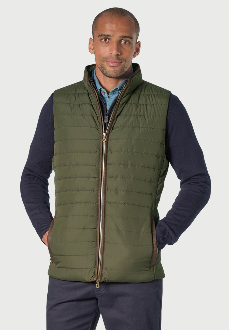 Chaqueta Tampa Quilted Puffer, Olive