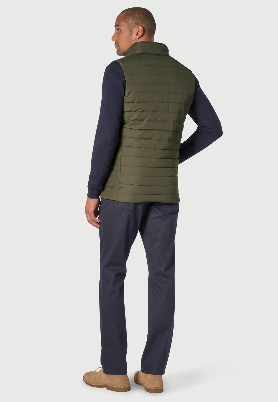 Chaqueta Tampa Quilted Puffer, Olive