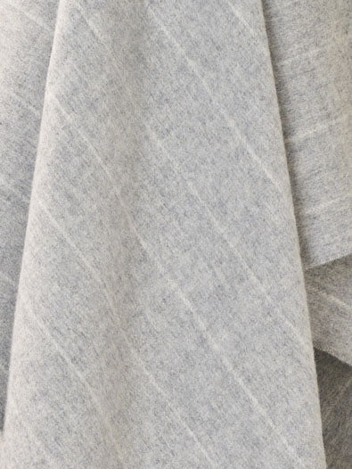 Chal Lana Merino 140x185, Pinstripe gray