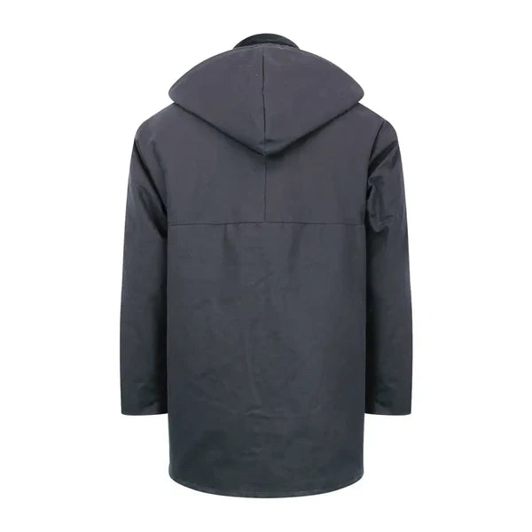 Chaqueta de algodon encerado Padded Wax Navy