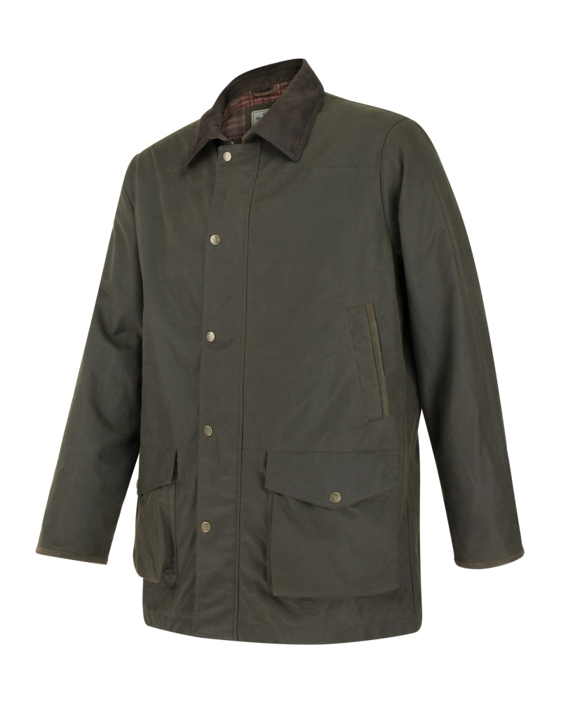 Chaqueta de Algodon Encerado Caledonia