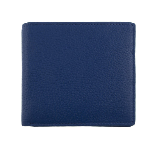 Billetera Dents Leather Billfold RFID Azul