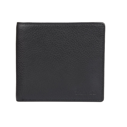 Billetera Dents Leather Billfold RFID Negro