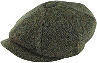 Gorro Harris Tweed Baker Boy Forest