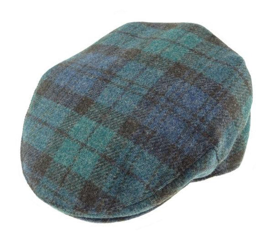 Gorro Shetland Wool Tartan Black Watch