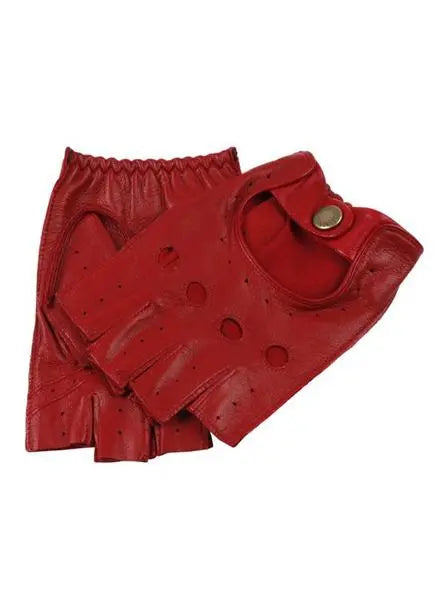 Guante Driving Mujer Cut off Finger Red Dent´s