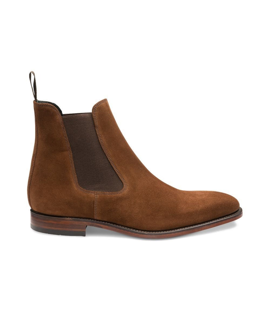 Mitchum Brown suede Ancho: F  / Suela Loake
