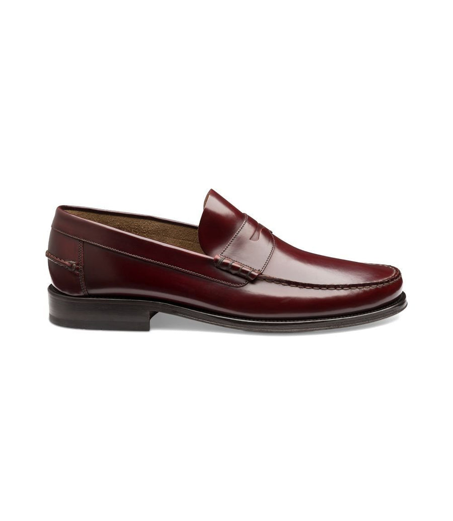 Princeton Burgundy Ancho: F  / Suela Loake