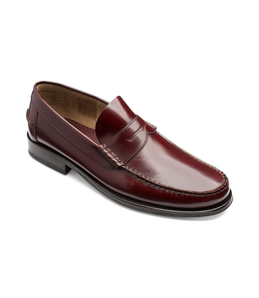 Princeton Burgundy Ancho: F  / Suela Loake