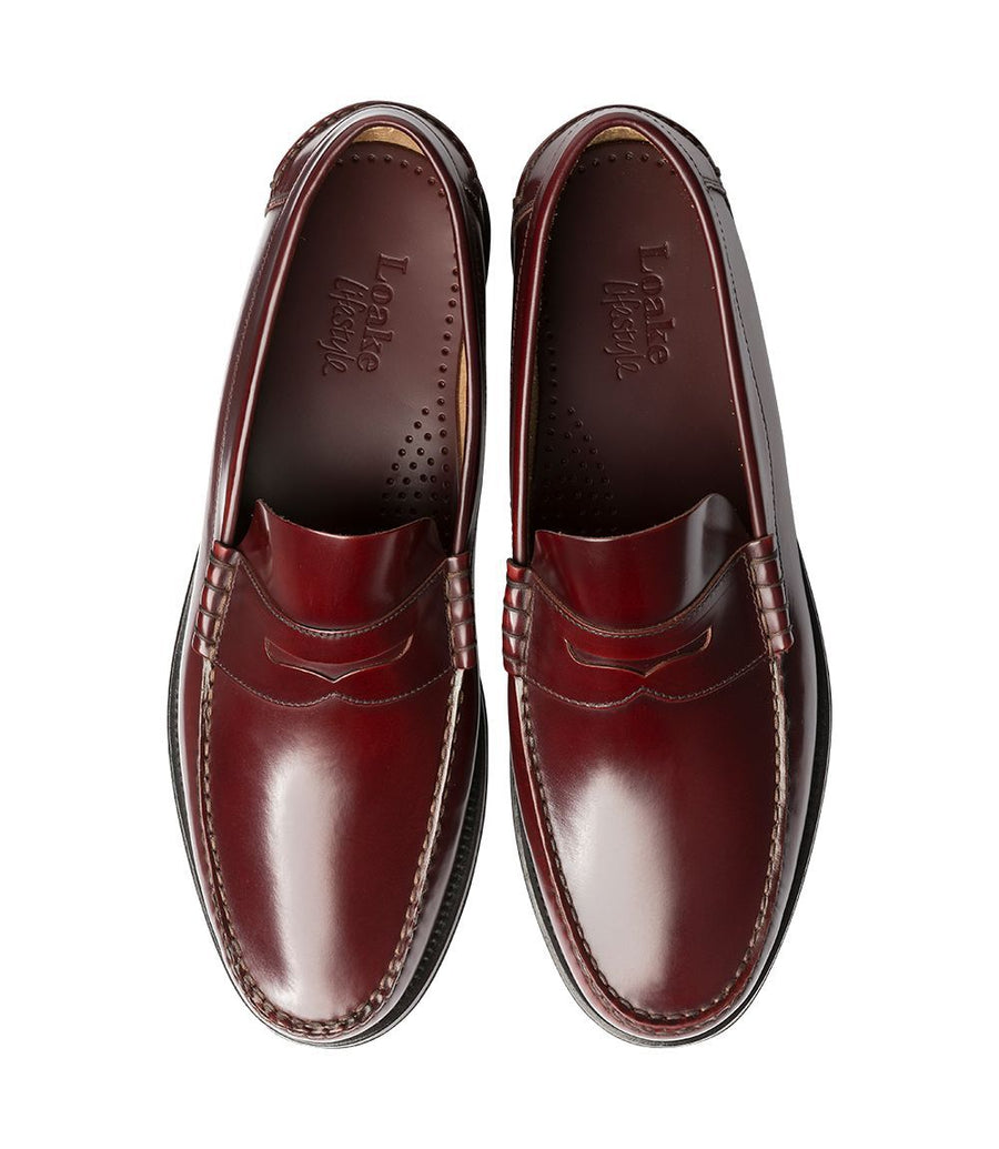 Princeton Burgundy Ancho: F  / Suela Loake