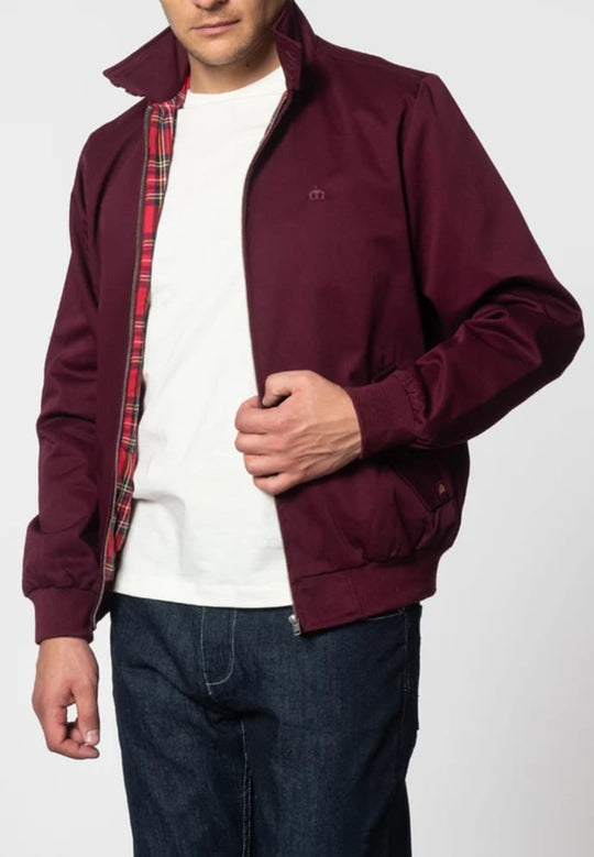 Chaqueta Harrington Wine